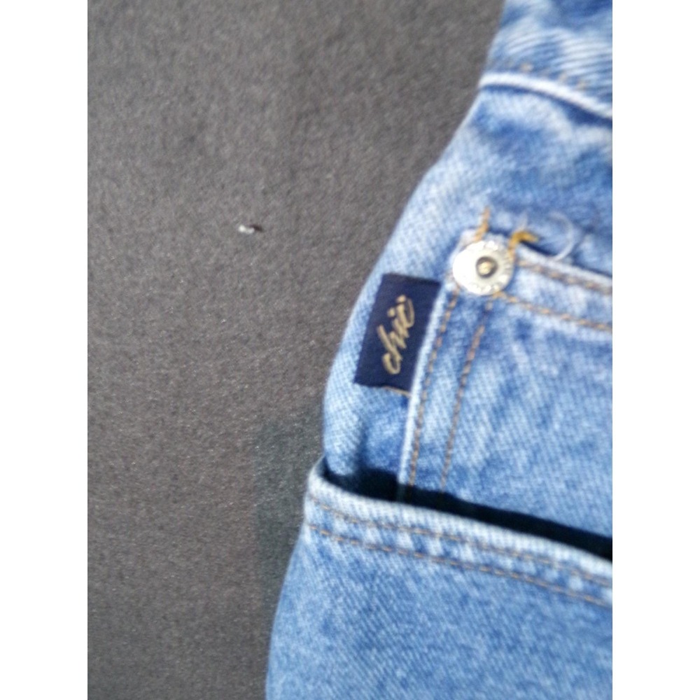 Chic Classic Womens Jeans Size 14 Light Wash High Rise Mom Jeans - Picture 2 of 6